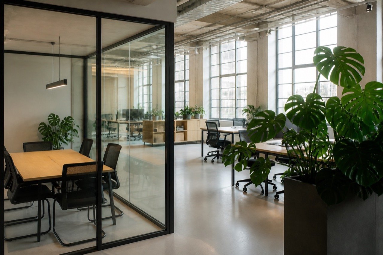 Riborn Warsaw office workspace