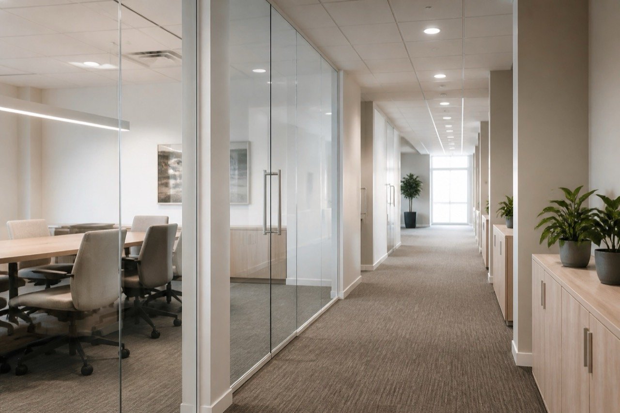 Office corridor